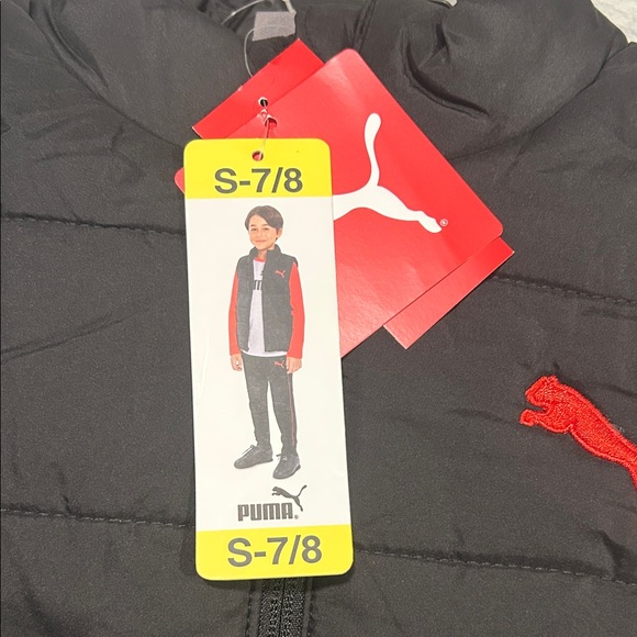 Puma Kids jogger Set - Red and Black - Picture 4 of 4